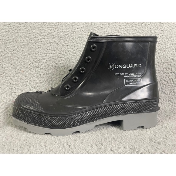 Onguard Men’s 10 Steel Toe Rubber Work Boots Waterproof PVC Safety Made‎ USA main image 4